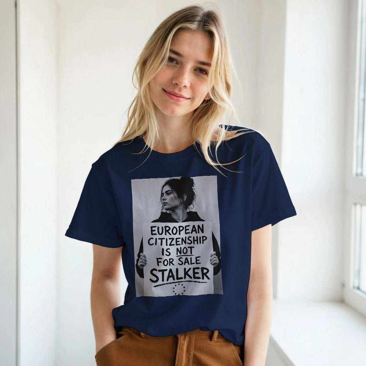 European Citizenship Is Not For Sale T-Shirt - Premium Graphic TeeMake a bold statement with our &
