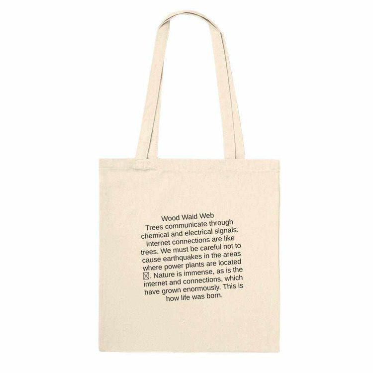 Trees Communication Premium Cotton Tote Bag | Eco-Friendly Durable CarElevate your daily routine with our Trees Communication Premium Tote Bag, a perfect blend of sustainability, style, and durability. Designed for those who value bothPrint MaterialKawaii Therapy ShopKawaii Therapy ShopTrees Communication