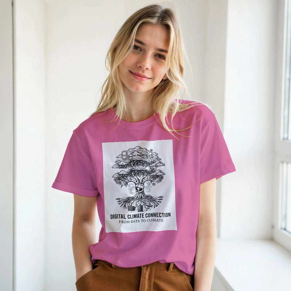 Digital Climate Connection Graphic T-Shirt - Premium Soft Cotton TeeEmbrace modern innovation with our Digital Climate Connection T-Shirt. Designed for those who value both style and comfort, this premium tee features a high-definitiPrint MaterialKawaii Therapy ShopKawaii Therapy ShopDigital Climate Connection