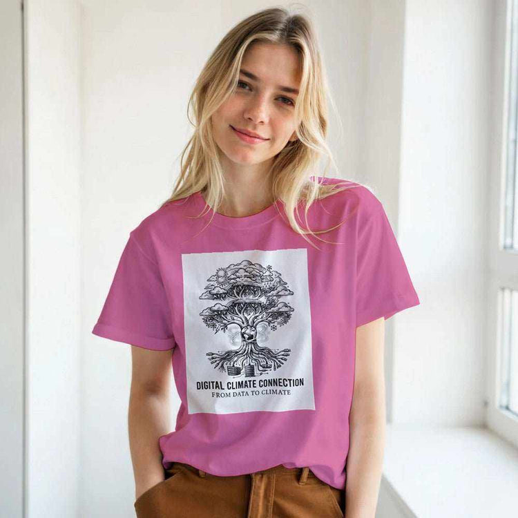 Digital Climate Connection Graphic T-Shirt - Premium Soft Cotton TeeEmbrace modern innovation with our Digital Climate Connection T-Shirt. Designed for those who value both style and comfort, this premium tee features a high-definitiPrint MaterialKawaii Therapy ShopKawaii Therapy ShopDigital Climate Connection