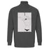 Felpa Donna Premium eco-friendly con zip 1/4 e illustrazione artistica originale