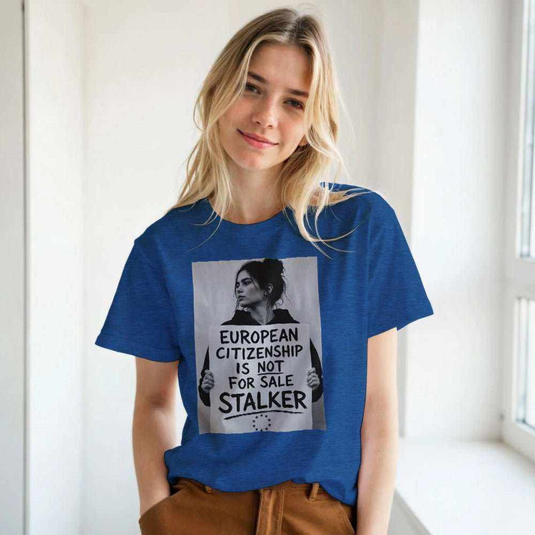 European Citizenship Is Not For Sale T-Shirt - Premium Graphic TeeMake a bold statement with our &