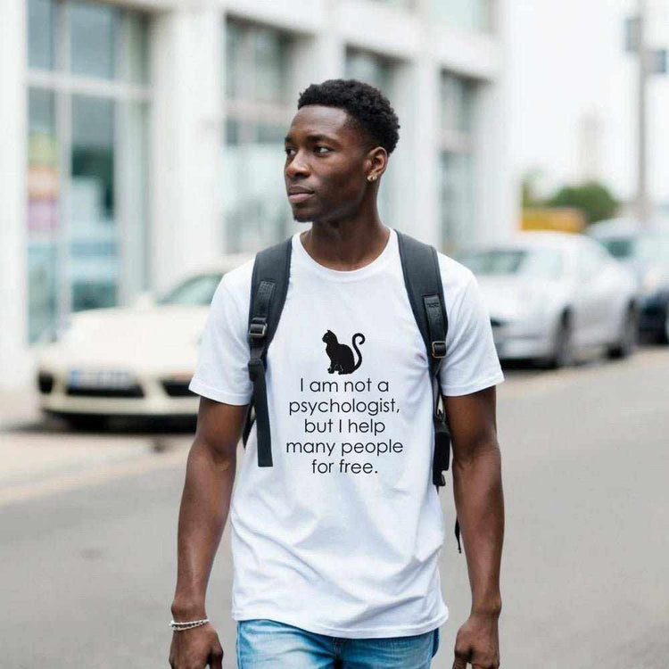 I Am Not A Psychologist But I Help Many People For Free T-Shirt - PremMake a statement with our "I Am Not A Psychologist, But I Help Many People For Free" t-shirt. Designed for those with a great sense of humor and a heart for helping Print MaterialKawaii Therapy ShopKawaii Therapy ShopI Am Not A Psychologist
