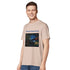Unisex Wood Waid Web Connection T-Shirt by Kawaii Therapy Shop made of sustainable organic cotton, featuring a printed web design.